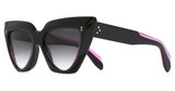 Cutler and Gross Eyeglasses CGSN140755 PINK ON BLACK/001