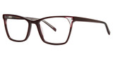 Vera Wang Eyeglasses V711 Burgundy/BU