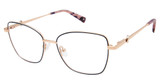 Champion Eyeglasses BEA ROSE GOLD/NAVY/C01