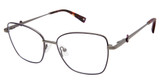 Champion Eyeglasses BEA GUNMETAL/EGGPLANT/C03