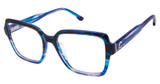 Champion Eyeglasses LAKE AZURE/PRPL HORN/C03