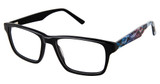 Tony Hawk Eyeglasses TH 593 BLACK/1