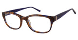 ELLE Eyeglasses EL 13550 Brown/BR