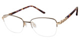 ELLE Eyeglasses EL 13557 Brown/BR