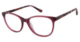 Isaac Mizrahi New York Eyeglasses IM 30084 Berry/BY