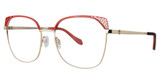 Leon Max Eyeglasses Leon Max 4102 Coral
