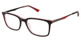 Superflex Eyeglasses SFK-300 BLACK RED/S300