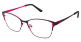 Superflex Eyeglasses SF-1173T BLACK MAGENTA/M200