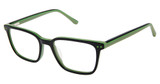 Superflex Eyeglasses SFK-305 BLACK LIME GREEN/S300