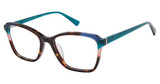 Ann Taylor Eyeglasses ATP829 TEAL MULTI/C02