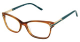 Ann Taylor Eyeglasses ATP831 BROWN HORN/C02