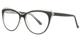 Lido West Eyeworks Eyeglasses STELLA MATTE BLK/CRY
