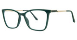 Modern Times Eyeglasses ATTENTION Emerald/Gold