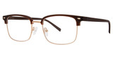 ModZ Eyeglasses BIRMINGHAM Brown/Gold
