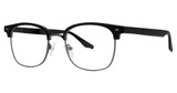 ModZ Eyeglasses EVANSTON Black Matte/Gunmetal/Black