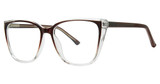 Modern Plastics II Eyeglasses SABRINA Brown/Crystal Fade