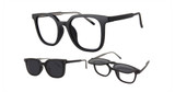 AirMag Eyeglasses AIRMAG AFP544 Matte Black/C1