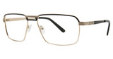 Times Square Eyeglasses TIMES SQUARE RICO BLACK/GOLD