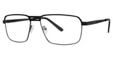 Times Square Eyeglasses TIMES SQUARE RICO MATTE BLACK/GUN