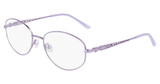 Marchon NYC Eyeglasses TRES JOLIE 206 LILAC/532