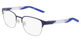 Nike Eyeglasses NIKE 8156 MATTE BLUE VOID/SILVER/412