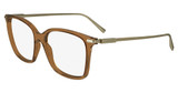 Ferragamo Eyeglasses SF2992 TRANSPARENT CARAMEL/261