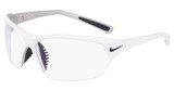 Nike Eyeglasses NIKE SKYLON ACE FRAME W 2.0 TRIVEX WHITE/PLATINUM/TRIVEX/105