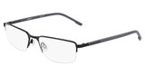 Flexon Eyeglasses FLEXON E1146 SATIN BLACK/ GREY/005