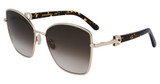 Ferragamo SF312SR GOLD/KHAKI GRADIENT/750