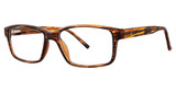 Parade Eyeglasses 1823 Brown Stripe