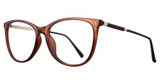 Eye Q Eyewear Eyeglasses SW462 Brown/BROWN