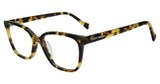 Lucky Brand Eyeglasses VLBDK15 Yellow Havana 741Y