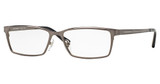Burberry Eyeglasses BE1292TD BRUSHED GUNMETAL/1008