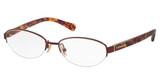 COACH Eyeglasses HC5081TD BURGUNDY/9048