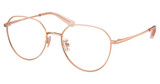 COACH Eyeglasses HC5116D SHINY ROSE GOLD/9331
