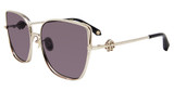 Roberto Cavalli Eyeglasses SRC079M Shiny Light Gold 0594