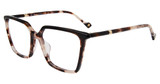 Yalea Eyeglasses VYA129V Brown Fantasy 0XAP