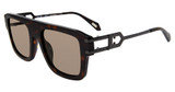 Just Cavalli Eyeglasses SJC096 Shiny Dark Havana 0722
