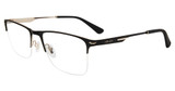 Police Eyeglasses VPLN18 Total Semi-Matte Black 0531