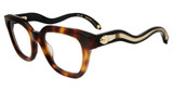 Roberto Cavalli Eyeglasses VRC071 Shiny Havana Ochre