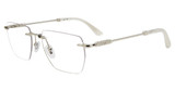 Police Eyeglasses VPLN27 Shiny Full Palladium 0579