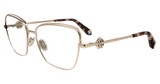 Roberto Cavalli Eyeglasses VRC069V Shiny Red Gold 0A39