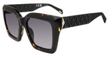 Police Eyeglasses SPLN60M Shiny Yellow Havana 0779
