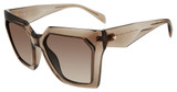 Police Eyeglasses SPLN58M Transparent Beige 07T1