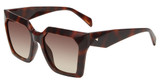 Police Eyeglasses SPLN58M Shiny Dark Havana 01AY