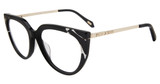 Just Cavalli Eyeglasses VJC076 Shiny Black 0700