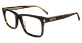 Just Cavalli Eyeglasses VJC079V Shiny Dark Havana 0722
