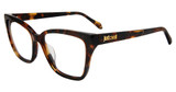Just Cavalli Eyeglasses VJC081 Brown/Green Havana 0V34