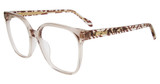 Just Cavalli Eyeglasses VJC082 Transparent Beige 07T1