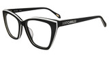 Just Cavalli Eyeglasses VJC084V Black/White/Black 09H9